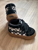 Vans - schoentjes Zwart/Beige geblokt | maat 18, Schoentjes, Ophalen of Verzenden, Zo goed als nieuw, Vans