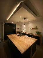 Unieke en massiefe boomstam keuken bladen op maat, Nieuw, Ophalen of Verzenden, Hout, De houtsmid