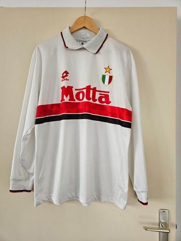 AC Milan vintage voetbal shirt 1993 - 1994 maat L beschikbaar voor biedingen