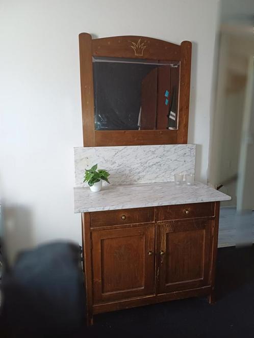 Antieke waskast / commode, Antiek en Kunst, Antiek | Meubels | Kasten, Ophalen