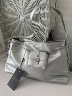 NIEUW > Super leuke Zilveren Tas / 25 cm, Verzenden, Nieuw, Overige kleuren, Handtas