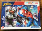 Marvel Spiderman puzzel (104 stukjes), Ophalen of Verzenden, Meer dan 50 stukjes, Zo goed als nieuw