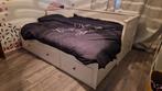 Hemnes bed uitschuifbaar, Huis en Inrichting, Slaapkamer | Complete slaapkamers, Ophalen, Gebruikt, Tweepersoons