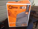 Qlima portable  heater premium black  voor 48 tot 120 'mtr, Huis en Inrichting, Kachels, Ophalen, Zo goed als nieuw, Overige brandstoffen