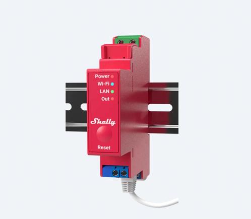 Nieuwe Shelly Pro 1PM WiFi & BT Schakelaar Met Stroommeting, Hobby en Vrije tijd, Elektronica-componenten, Nieuw, Ophalen of Verzenden