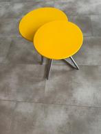 bijzettafeltjes (modern), Overige materialen, Minder dan 55 cm, Rond, Zo goed als nieuw