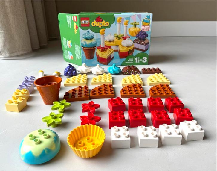 Duplo set: “mijn eerste verjaardag” in goede staat (10862), Kinderen en Baby's, Speelgoed | Duplo en Lego, Zo goed als nieuw, Duplo