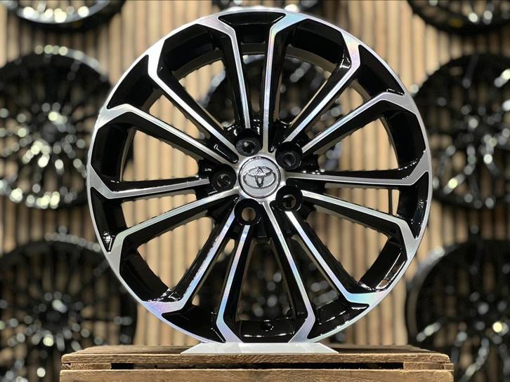 5x100 17 Inch Velgen Passend Op Toyota Yaris Prius Corolla, Auto-onderdelen, Banden en Velgen, Banden en Velgen, Zomerbanden, 17 inch