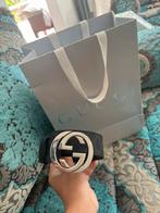 Gucci riem origineel 1x gedragen, Ophalen of Verzenden, Zo goed als nieuw, Zwart