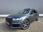 Audi Q7 3.0 TDI Quattro 3X S Line + 7p HUD Panodak Luchtveri, Gebruikt, Met garantie (alle), 7 stoelen, Leder