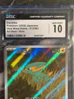 Electrike CGC 10 - Perfecte Pokemon TCG Kaart!, Ophalen of Verzenden, Zo goed als nieuw, Losse kaart, Foil