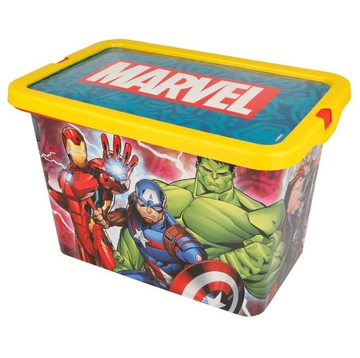 Avengers Opbergbox - 7 Liter - Marvel Klikbox / Speelgoedbox, Kinderen en Baby's, Kinderkamer | Inrichting en Decoratie, Nieuw