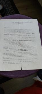 Rijwielhandel tekst blad reclame motorhandel bond, Verzamelen, 1940 tot 1960, Ophalen of Verzenden, Tijdschrift