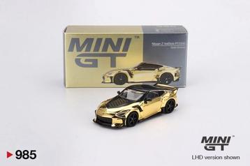 Nissan Z VeilSide FFZ400 v Mini GT 1/64 nr. 985 gold chrome beschikbaar voor biedingen