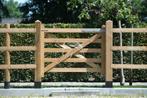 Houten poort, Tuinpoort, Weidepoort, Oprit, Poorten, Weide, Serviceonderneming Veld BV, Sales@veldomheiningen.nl, Schaijk, Weidegang