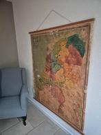 Antiek schoolkaart, Ophalen of Verzenden, Aardrijkskunde