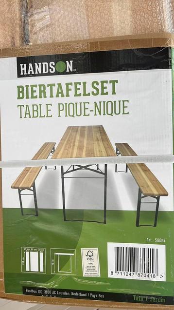 Biertafel Handson van Karwei Nieuw. beschikbaar voor biedingen