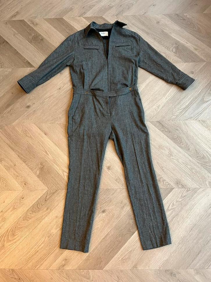 Ba&sh jumpsuit maat S - zgan, Kleding | Dames, Jumpsuits, Zo goed als nieuw, Maat 36 (S), Grijs, Ophalen of Verzenden