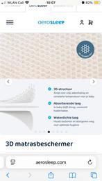 Aerosleep 3D matrasbeschermer 2m x 80cm, Kinderen en Baby's, Kinderkamer | Beddengoed, Ophalen of Verzenden, Wit, Jongetje of Meisje