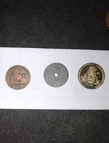 3 Antieke Munten - Diverse Waardes beschikbaar voor biedingen