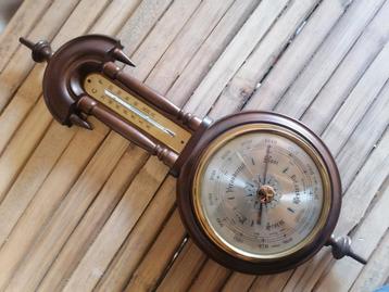 Vintage thermometer / barometer beschikbaar voor biedingen