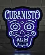 Cubanisto bier Led display, Verzenden, Nieuw, Lichtbak of (neon) lamp