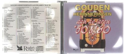CD Muziek: Gouden herinneringen aan de jaren '50 & '60, Cd's en Dvd's, Cd's | Verzamelalbums, Zo goed als nieuw, Pop, Ophalen of Verzenden