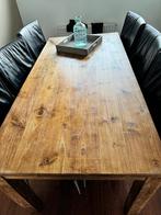 Teak houten tafel 180x90, Huis en Inrichting, Complete eetkamers, 4 tot 6 stoelen, Gebruikt, Ophalen of Verzenden