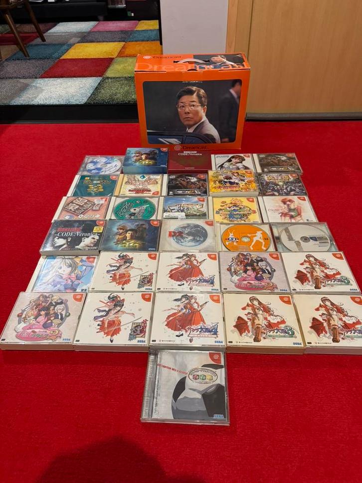 SEGA Dreamcast (NTSC/J) Mr Yukawa Edition Boxed + MEGA Games, Spelcomputers en Games, Spelcomputers | Sega, Zo goed als nieuw