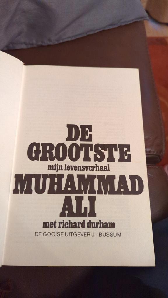 De Grootste - Muhammad Ali (Autobiografie), Boeken, Biografieën, Gelezen, Sport, Ophalen of Verzenden