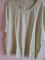 Top mt54 l. groen met glitters, Kleding | Dames, Grote Maten, Ophalen of Verzenden, Zo goed als nieuw, Groen, Shirt of Top