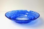 Glazen schaal helder met lichtblauw Kosta Boda Zweden 3316-s, Antiek en Kunst, Ophalen of Verzenden