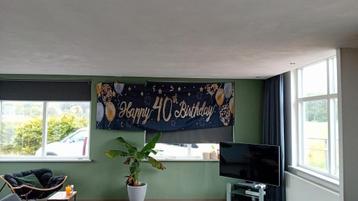 Versiering 40 jaar  beschikbaar voor biedingen