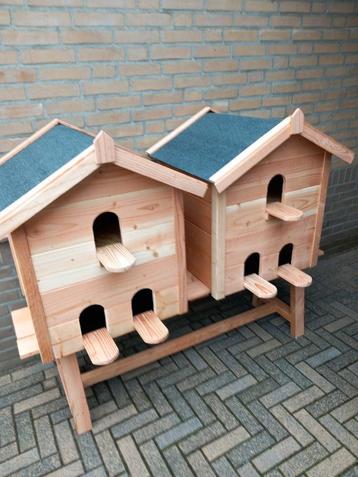 Duiventillen van douglas hout  beschikbaar voor biedingen