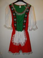 Leuke groen/rood/witte TIROLER/ALPENMEISJE/DIRNDL jurk, Carnaval, Kleding, Gedragen, Ophalen