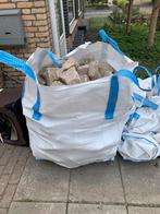 Big bag natuursteen kasseien, Tuin en Terras, Ophalen, Zo goed als nieuw, Graniet