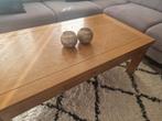 Massief eiken salontafel – licht eiken – stevige kwaliteit, Huis en Inrichting, Tafels | Salontafels, Ophalen, 100 tot 150 cm