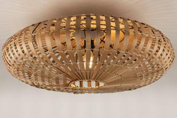 plafondlamp 80cm bamboe japandi hanglamp bed bank tafel lamp beschikbaar voor biedingen