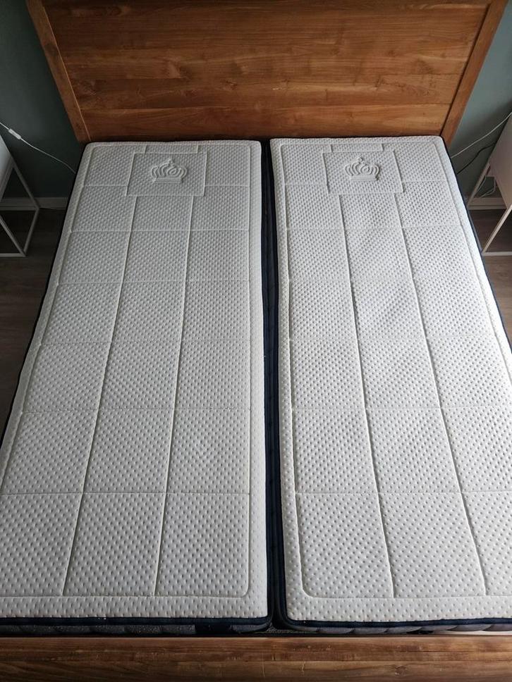 2x Auping Elysium matras 90x210 firm (prijs 2 matrassen), Huis en Inrichting, Slaapkamer | Matrassen en Bedbodems, Zo goed als nieuw