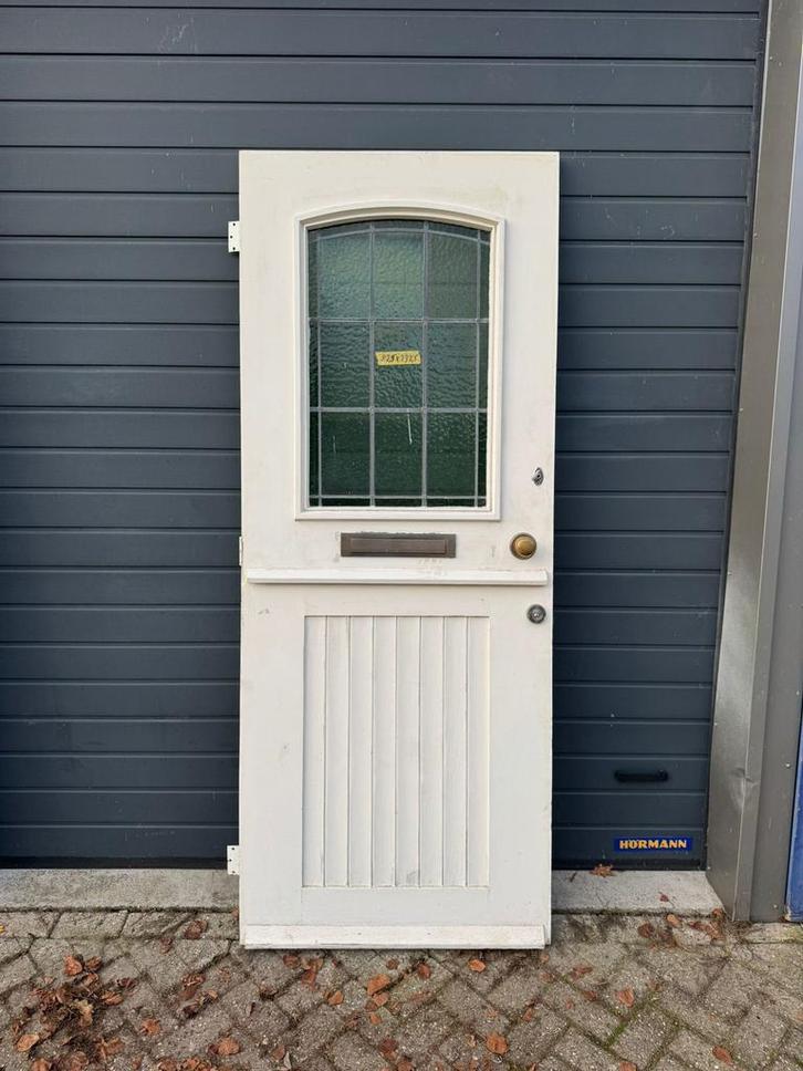 Achterdeur voordeur 95 stuks vele maten en modellen zie foto, Doe-het-zelf en Verbouw, Deuren en Horren, Gebruikt, 200 tot 215 cm