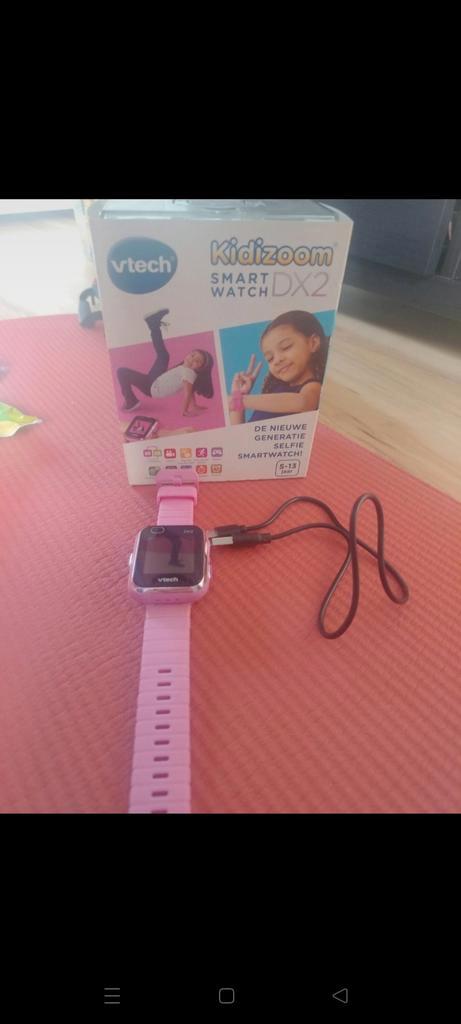 Kidizoom Smartwatch DX2 - Kinderhorloge, Kinderen en Baby's, Speelgoed | Vtech, Zo goed als nieuw, 4 tot 6 jaar, Ophalen of Verzenden