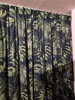 gordijnen jungle bladeren motief  283x228 cm, Ophalen, 200 cm of meer, Zo goed als nieuw, Groen
