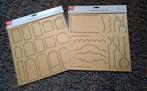 2 x Scrapbookstencils.( nieuw), Ophalen, Nieuw, Frame of Mal