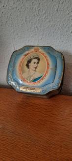 Blikken trommel CORONATION CASKET Queen Elizabeth II, 1953, Ophalen of Verzenden, Zo goed als nieuw