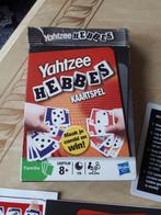 YATHZEE KAARTSPEL HEBBES hasbro, Hobby en Vrije tijd, Gezelschapsspellen | Kaartspellen, Ophalen of Verzenden, Zo goed als nieuw