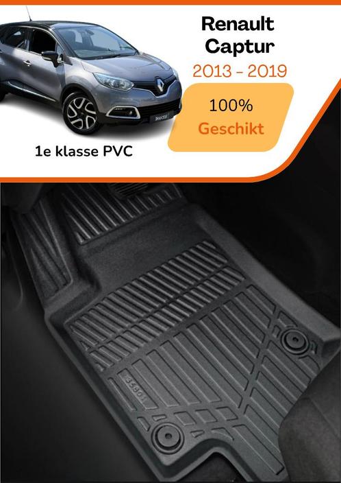 Renault Captur Automatten 2013-2019, Auto diversen, Automatten, Nieuw, Ophalen of Verzenden