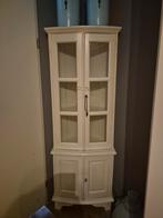 Antiek teak houten hoekkast, Huis en Inrichting, Kasten | Buffetkasten, Ophalen, Gebruikt, 50 tot 100 cm, 150 tot 200 cm