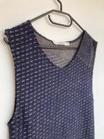 Humanoid blauw met gouden jurk maat L merino wol, Customercare@humanoid.nl, HUMANOID Collective B.V., Humanoid, Blauw