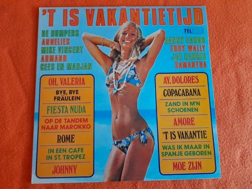 't Is vakantietijd - 14 Zomerhits (Telstar), Cd's en Dvd's, Vinyl | Nederlandstalig, Zo goed als nieuw, Levenslied of Smartlap