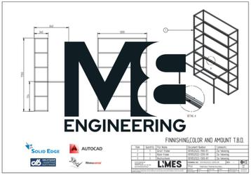 Technisch tekenwerk/engineering/Autocad/Solidworks/3D model beschikbaar voor biedingen